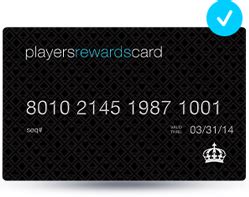 smart chip players club card|players rewards card credit card.